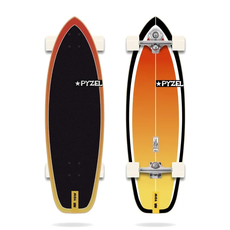 Kracherpreis Yow x Pyzel Ghost 33.5" Surfskate Komplettboard