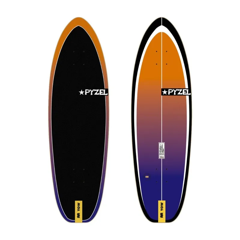 Neue Kollektion Yow x Pyzel Shadow 33.5" Surfskate Deck