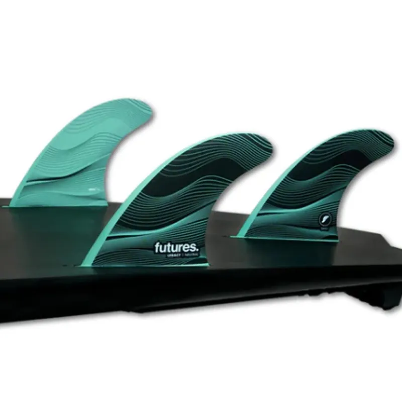 Zertifiziert FUTURES Thruster Fin Set F4 Legacy neutral S