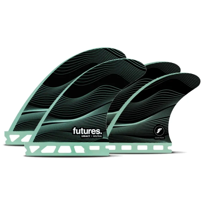 FUTURES Quad Fin Set F4 Honeycomb Legacy Neutral S Preis Gesenkt