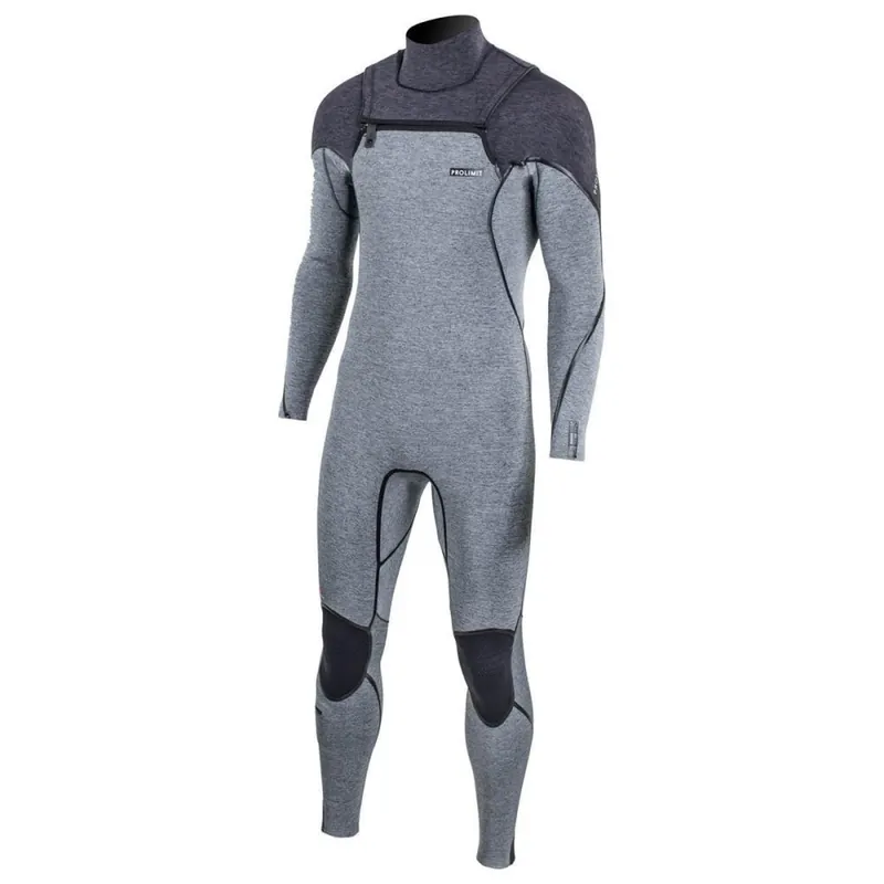 Abverkauf Prolimit Mercury TR Freezip 4/3 FTM Neoprenanzug Cold Steel Black MT (51)