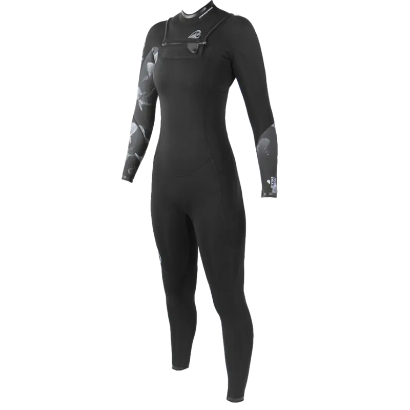 Garantierte Lieferung Soöruz Divine 4/3 Oysterprene FZ Frauen Neoprenanzug Black M (10)
