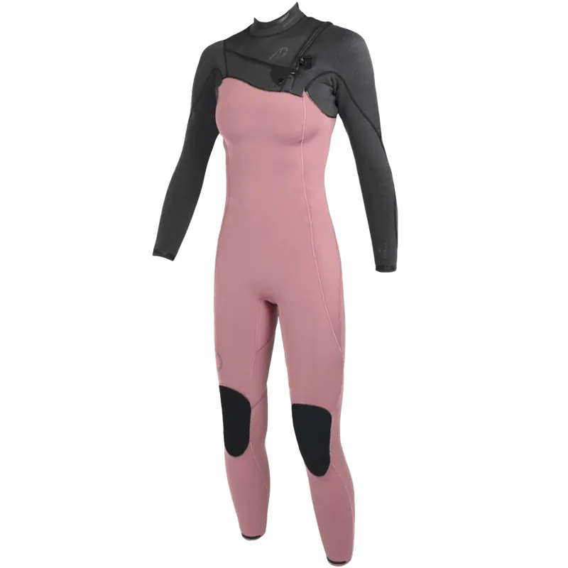 Geprüft Soöruz Guru Pro Oysterprene 4/3 CZ Frauen Neoprenanzug Old Rose MS
