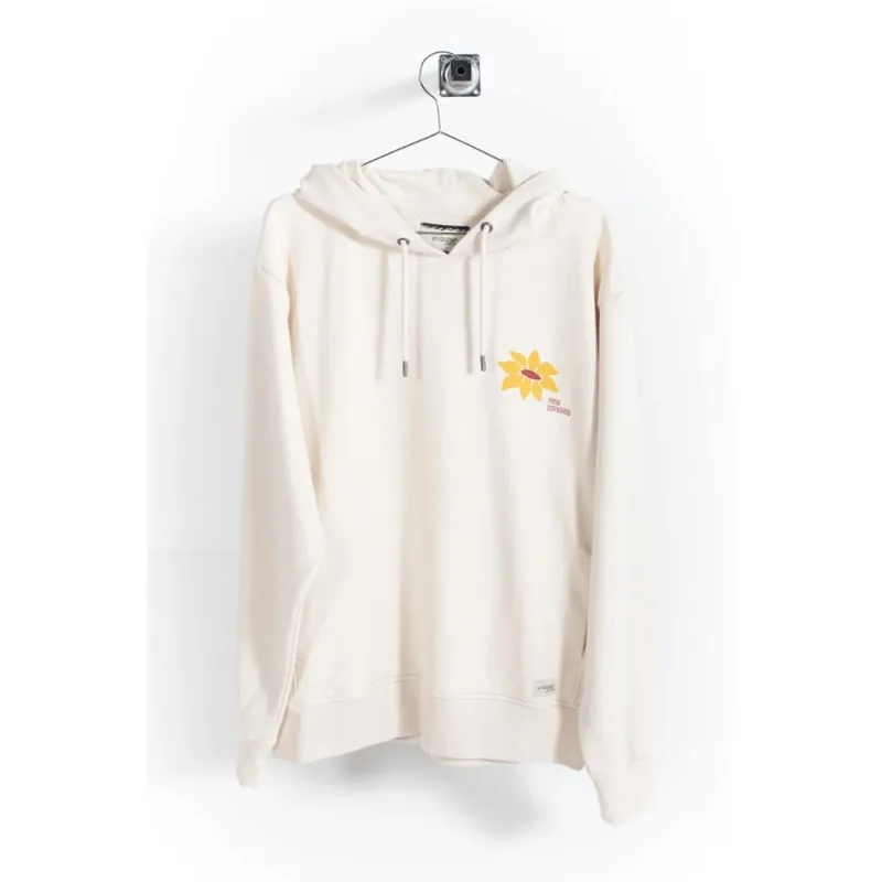 Pukas Fleece City Flower Hoodie Bone White S Schnäppchen