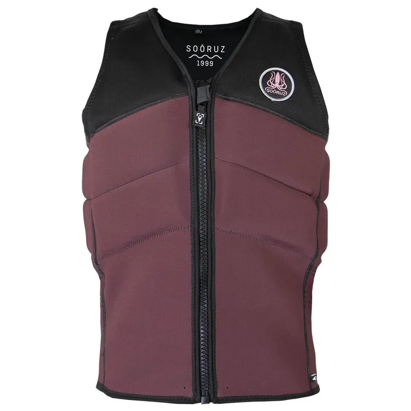 Billig Soöruz Kitevest Women Open Prallschutzweste Burgundy L