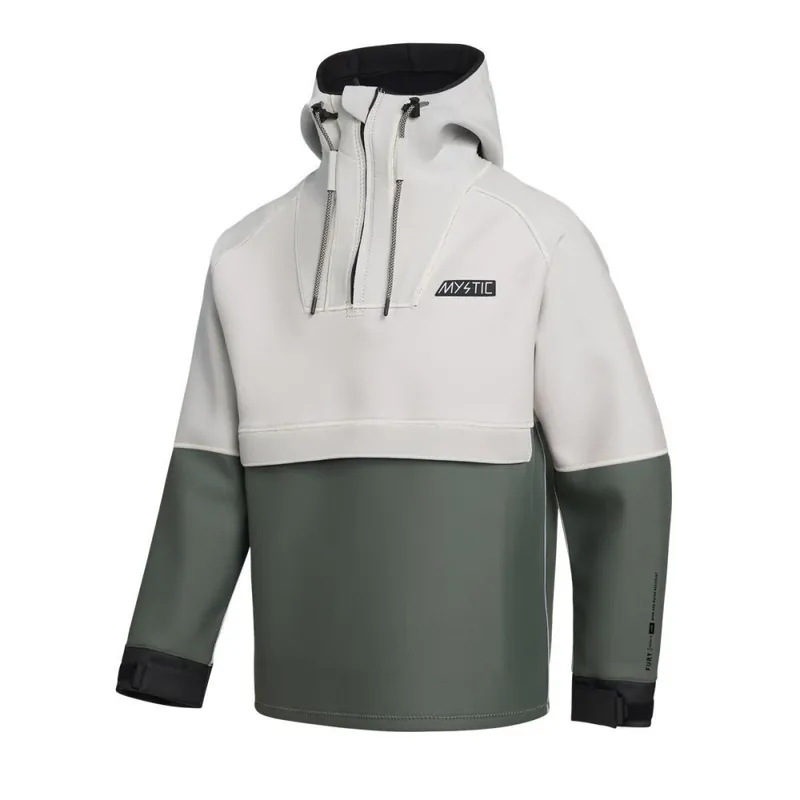 Super-Preis Mystic Fury Neoprenhoody 3/2mm Dark olive L