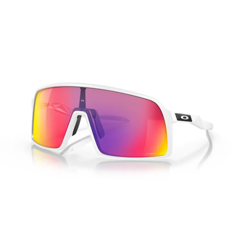 Oakley SUTRO Sonnenbrille Matte White Prizm Road Ausverkauf