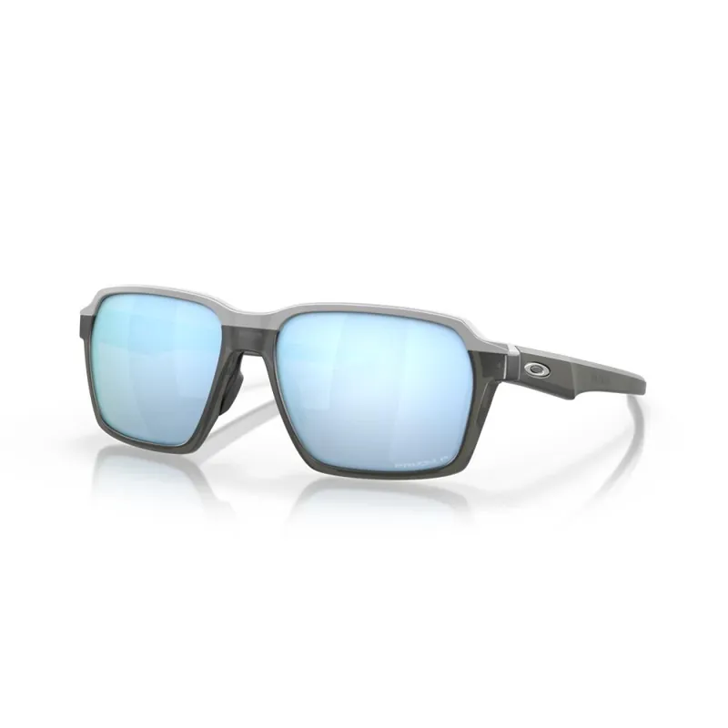 Abverkauf Oakley Parley Sonnenbrille Matte Grey Smoke Prizm Deep Water Polarized