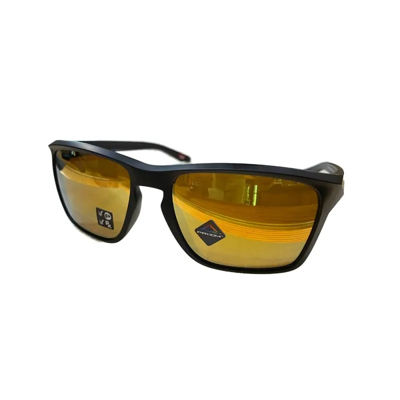 Oakley Sylas Sonnenbrille Matte Black Prizm 24K Polarized Wochenendangebot