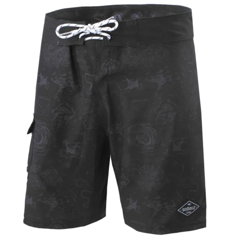 Soöruz Boardshort Classic 18 Blackbeard black Direkt Vom Hersteller