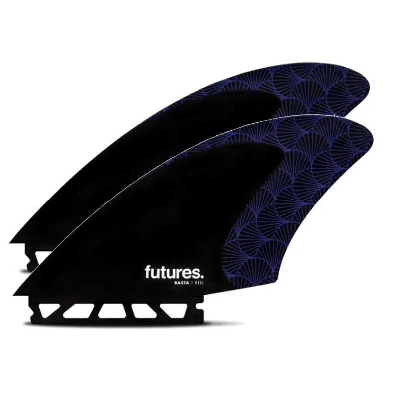 FUTURES Twin Fin Set Rasta Keel Honeycomb Neu Im Sortiment