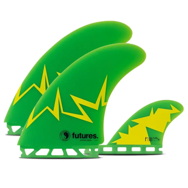 FUTURES Twin+1 Fin Set Glenn Pang Fiberglass Jetzt Bestellen