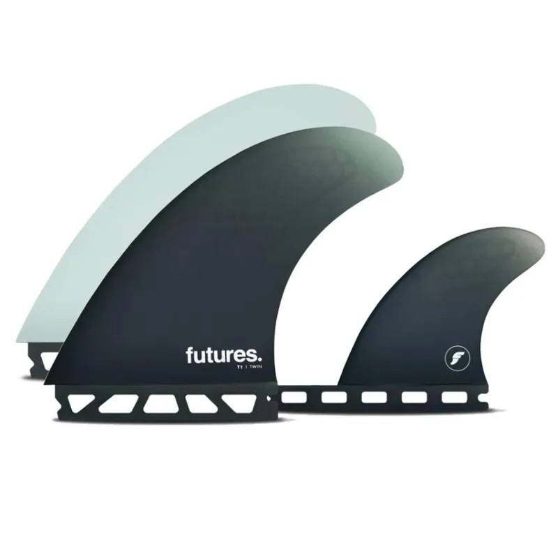 Solange Der Vorrat Reicht FUTURES Twin+1 Fin Set T1 Honeycomb