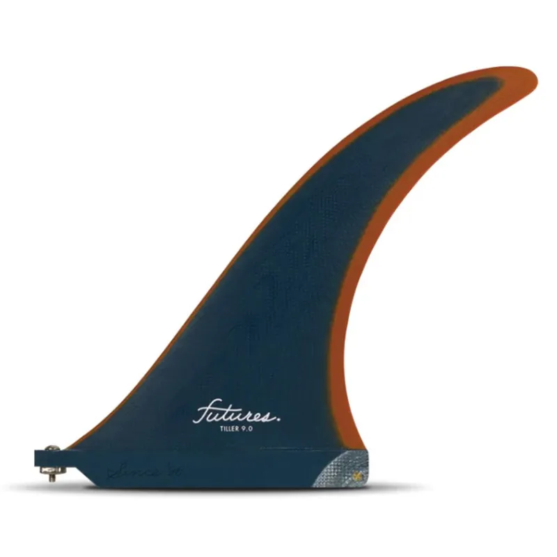FUTURES Single Fin Tiller 9.0 Fiberglass US base Sonderangebot