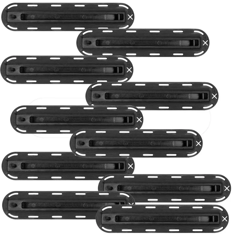 Sonderangebot FUTURES Finbox F1 ILT 3/4 Inch Schwarz 10 Stück