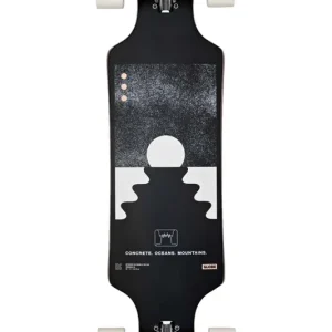 Globe Geminon 35" Longboard Komplettboard Tidal Force Black Billig
