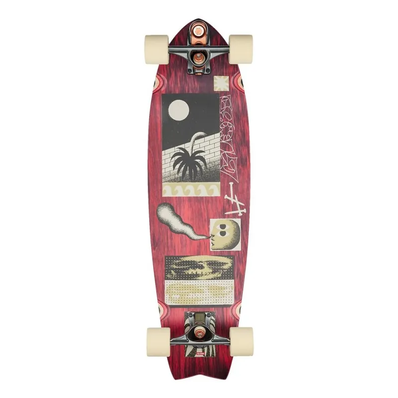 Nur Heute Globe Chromantic Surfskate Komplettboard Last In