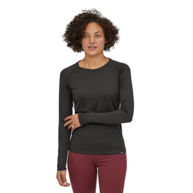 Patagonia W's Capilene Baselayer Midweight Crew Black S Top-Angebot
