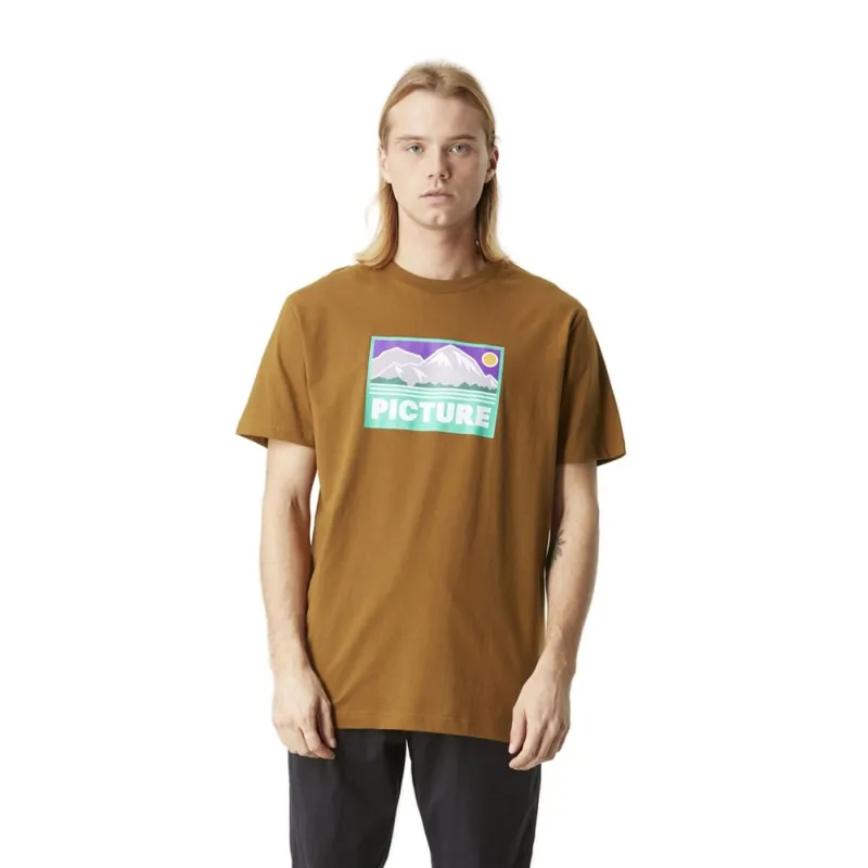 Neuheit Picture Organic Clothing Payne Tee Chocolate L