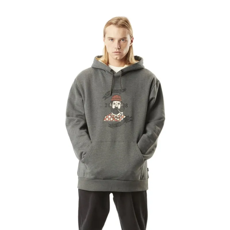 Online Kaufen Picture Organic Clothing Chuchie Plush Hoodie Dark Grey Melange