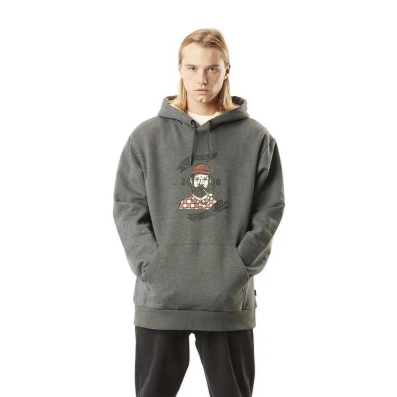 Picture Organic Clothing Chuchie Plush Hoodie Dark Grey Melange S Preis Gesenkt