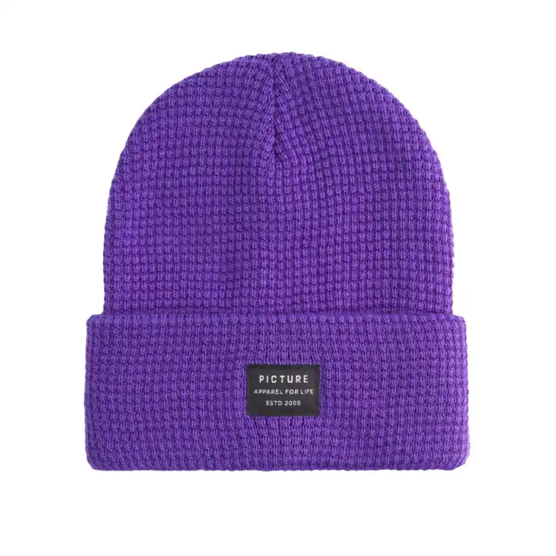 Nur Für Kurze Zeit Picture Beanie York Purple