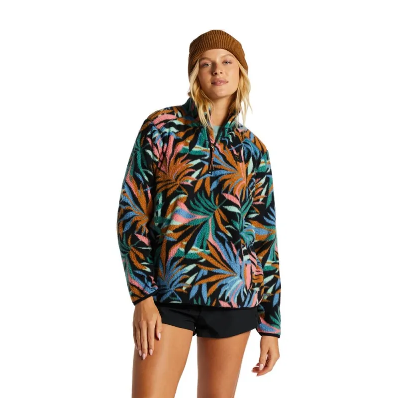 Preisreduziert Billabong Boundary Mock 3 Fleece Pullover Stormy Blue L