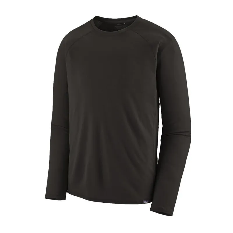 Patagonia M's Capilene Baselayer Midweight Crew Black Rabatt