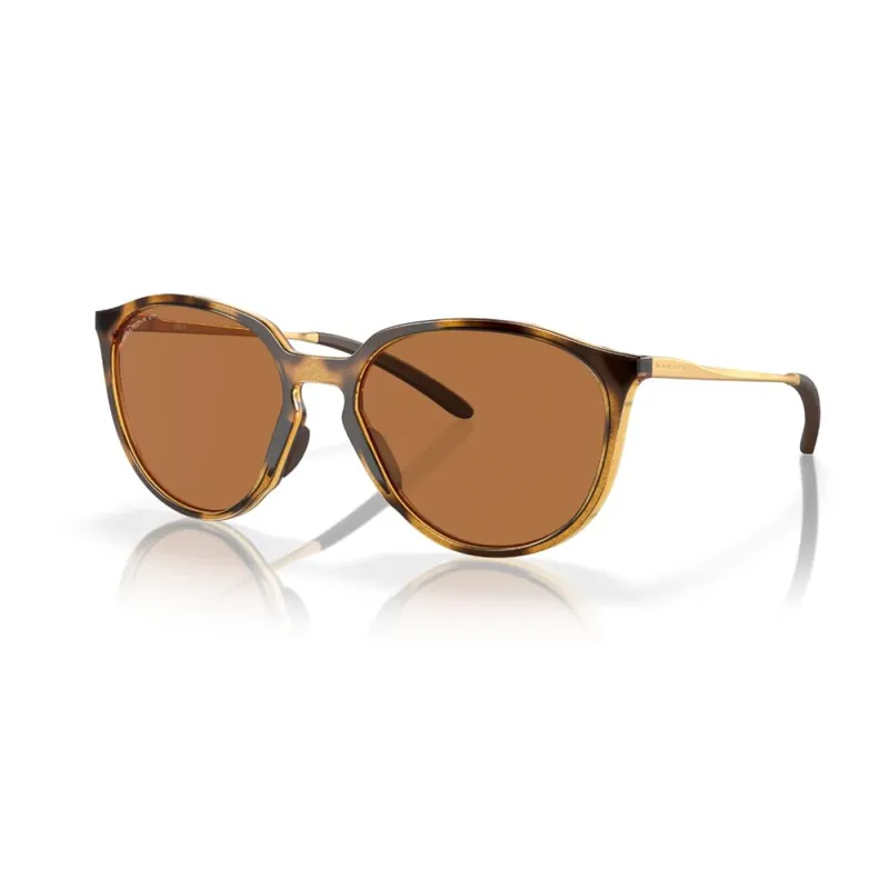 Oakley Sielo Sonnenbrille Polished Brown Tortoise / Prizm Bronze Polar Expressversand