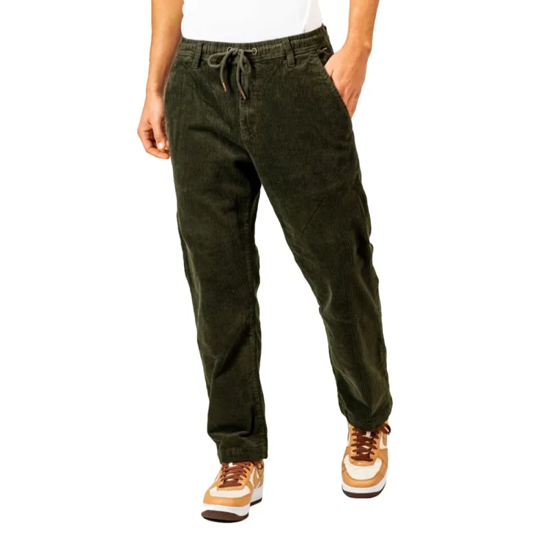 Reell Reflex Loose Chino Hose Dark Green Cord M Günstig