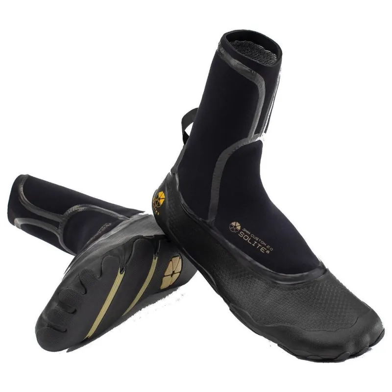 Direktkauf Solite 5mm Custom 2.0 Anpassbarer Neoprenschuh Black/Gum 46 (US12)