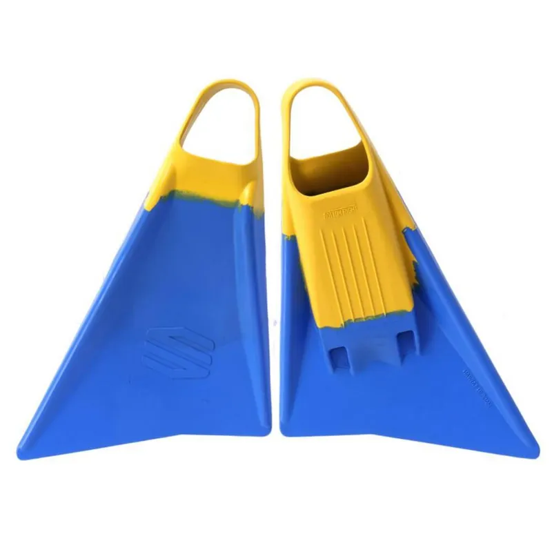 Bestseller SNIPER Bodyboard Flossen Menace S 38-39 Blau Gelb