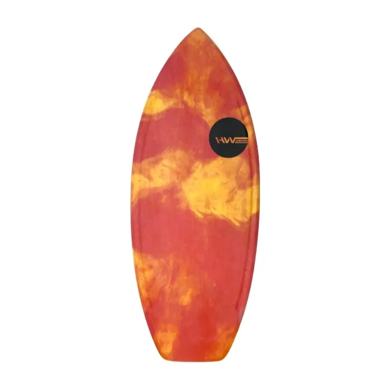 Markenprodukt HW-Shapes Ultimate Wave Skimboard Epoxyart Fire