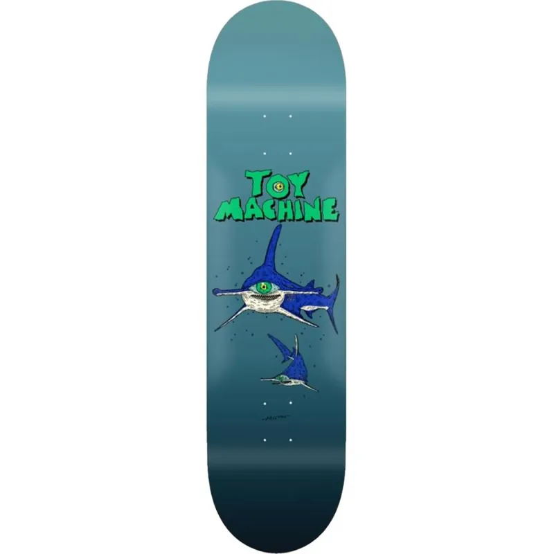 Top-Seller Toy-Machine Skateboarddeck Hirotton Hammerheadt 8.5"