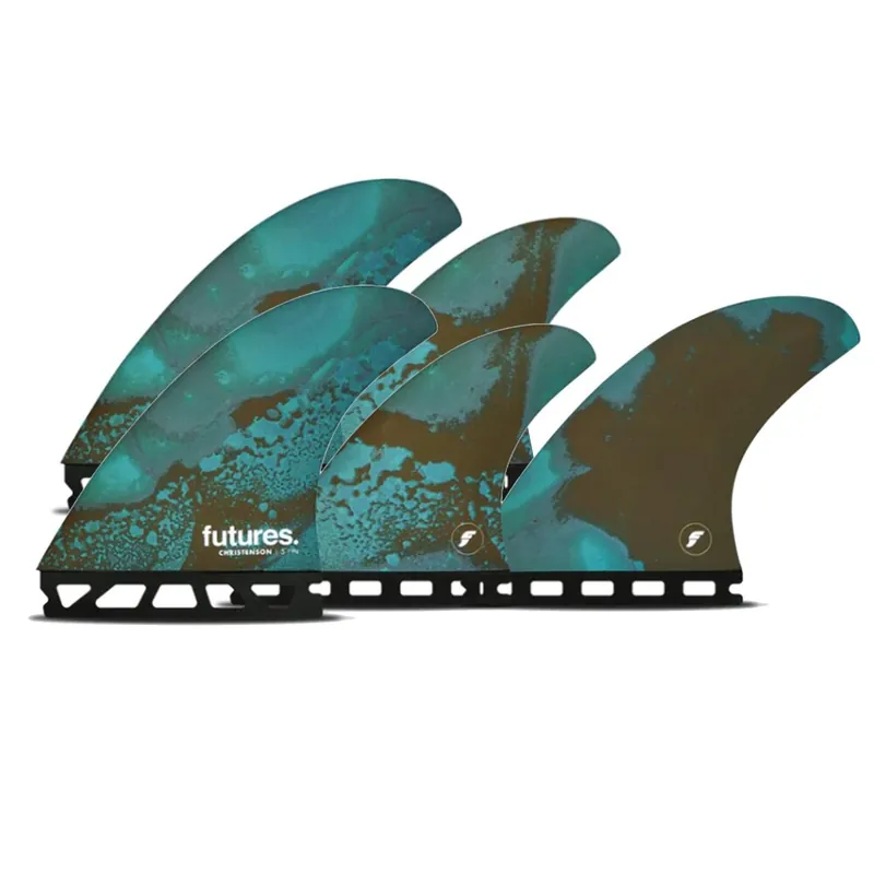 FUTURES Quad Thruster 5 Fin Set Christenson Honeyc Top-Angebot