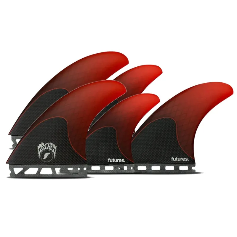 Knallerangebot FUTURES Quad Thruster 5 Fin Set Mayhem 3.0 L Honey