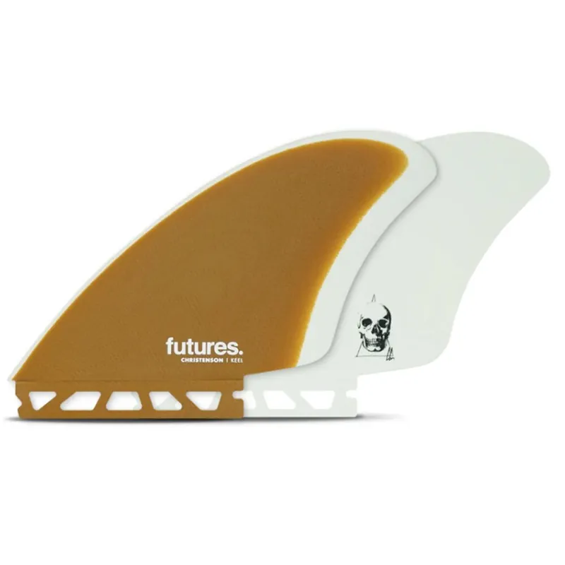 FUTURES Twin Fin Set Christenson KEEL Fiberglass Neue Kollektion