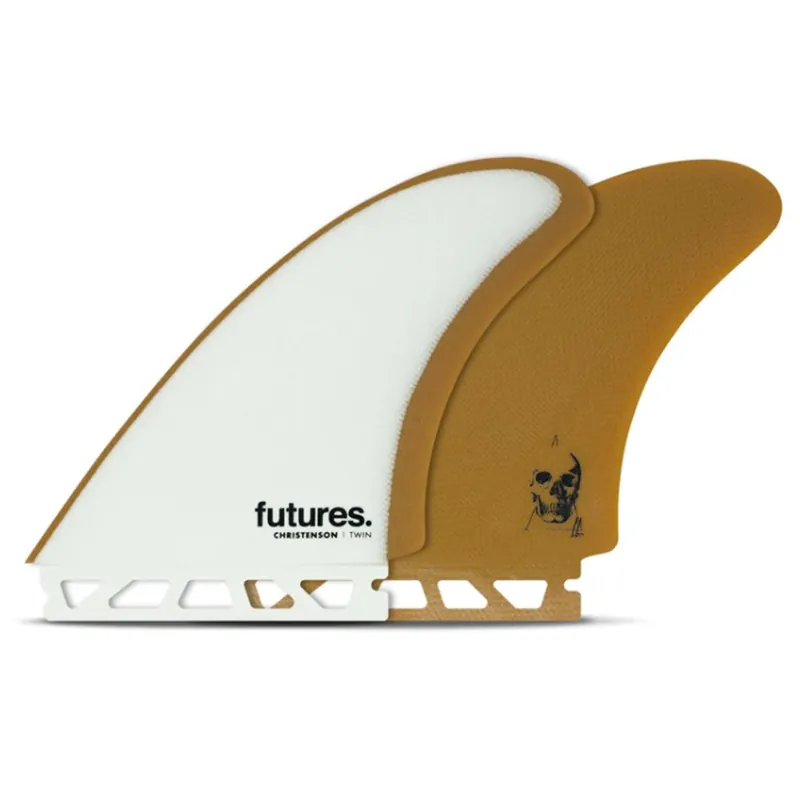Markenprodukt FUTURES Twin Fin Set Christenson Fiberglass