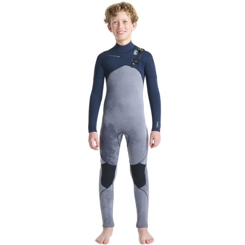 Ausverkauf C-Skins Session 5/4 Junior GBS Chest ZipSteamer Black Tie Dye Slate Diamond JS
