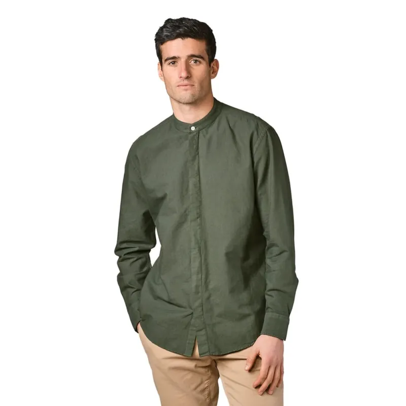 Klitmoller Collective Simon Shirt Hemd Olive L Highlight