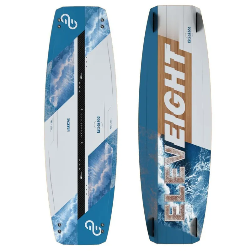 Eleveight Process V8 Freeride Kiteboard (Deck + Fins) 2025 132 x 39,5cm Sichere Zahlung