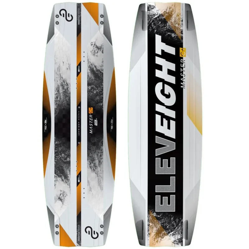 Wochenendangebot Eleveight Master C+ V6 Kiteboard 2025 (Deck only+ Fins) 136 x 41cm