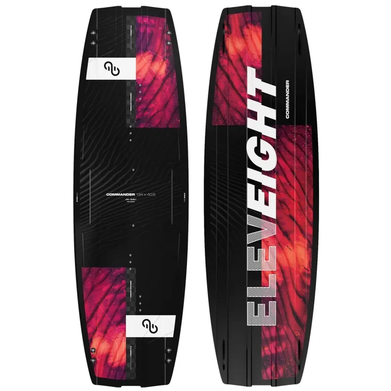 Eleveight Commander AG PRO V2 Kiteboard 2025 (Deck only + Fins) 137 x 41.5cm Kracherpreis