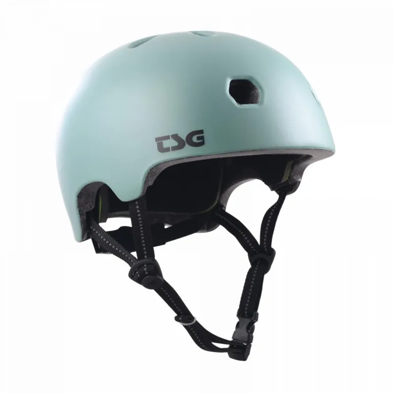 Schnäppchen TSG Helmets Meta Solid Color Satin Oil Blue