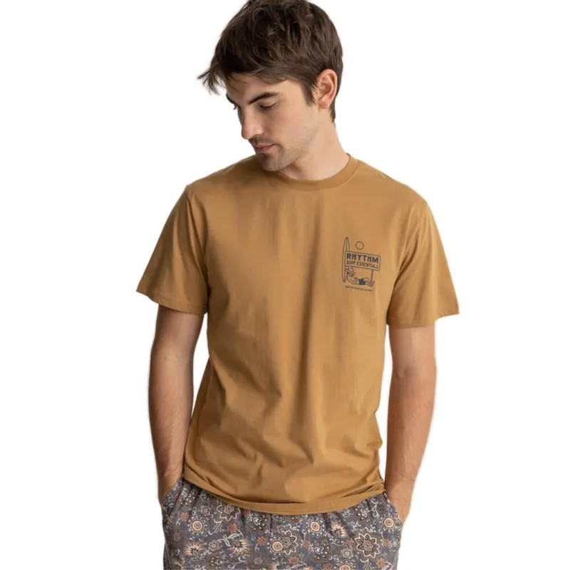 Neuheit Rhythm. Lull SS T-Shirt Camel M