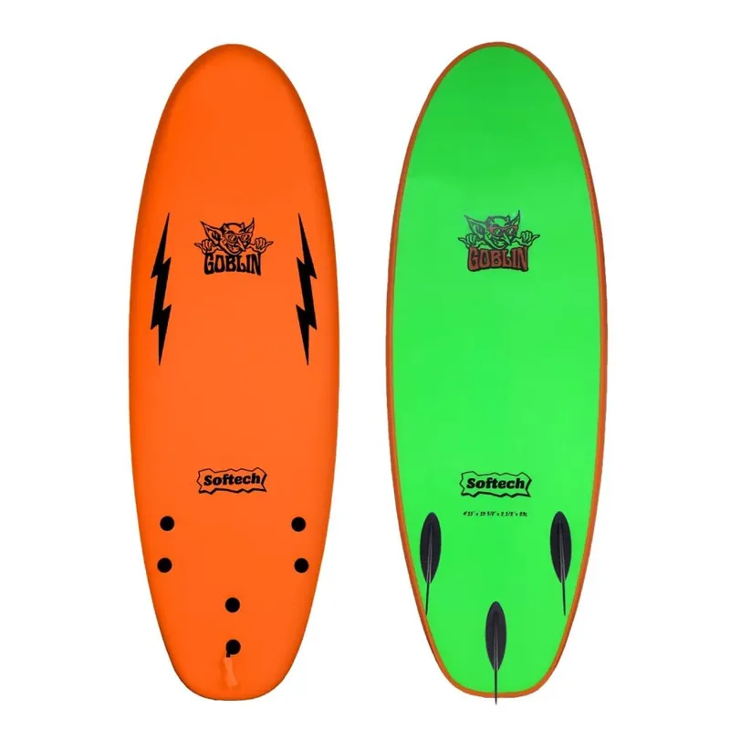Knallerangebot Softech Goblin 5'8 Orange Green