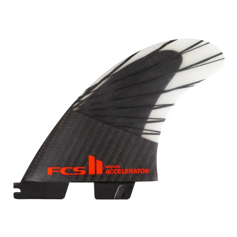 Preis Gesenkt FCS 2 Accelerator Performance Core Carbon + AirCore Tri Fin Set (M)