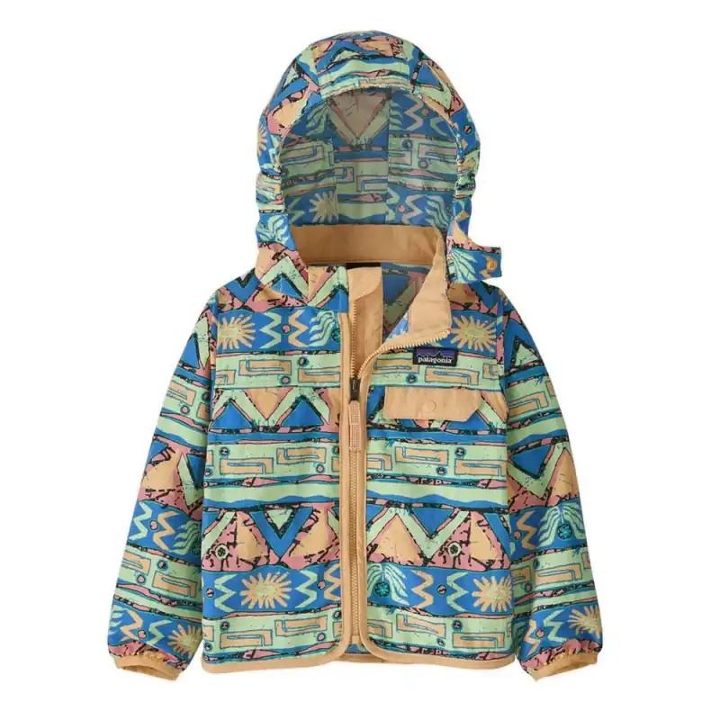 Patagonia Baby Baggies Jacket High Hopes Salamnder Green 2T- Jahre Preiswert