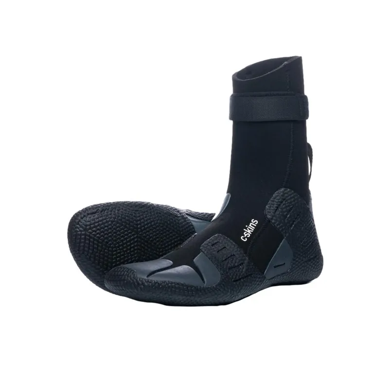 Letzte Chance C-Skins Session Neopren Boot 5mm Round Toe 40,5 (US 8)