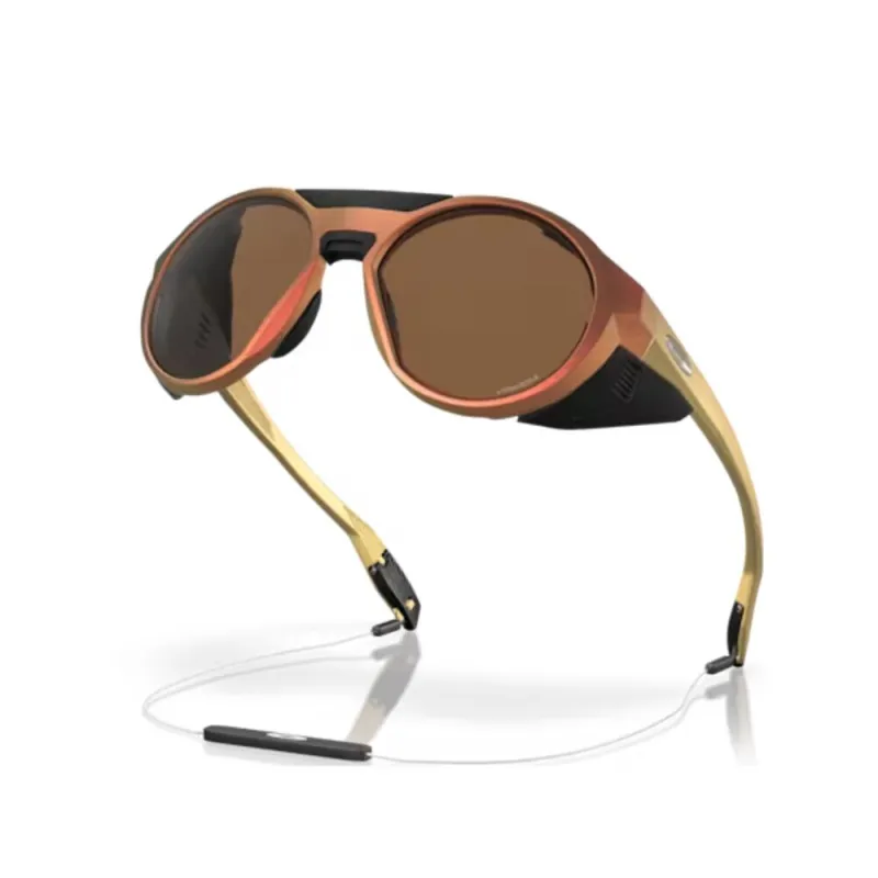 Oakley Clifden Matte Black Gold Colorshift Sonnenbrille Prizm Bronze Sale